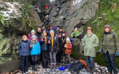 Pfadfindergruppenstunde „Wanderung im Plauenschen Grund“ am 11.01.2025