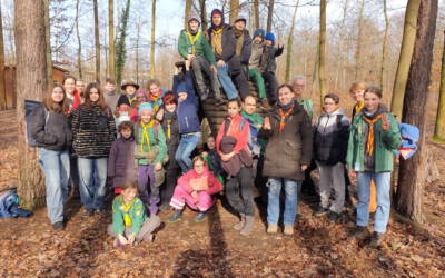 Bericht Pfadfindergruppenstunde am 10.Februar 2024 „Heide und Igel“