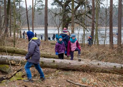 Osterwanderung Moritzburg 2018