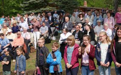 Gottesdienst auf dem Sonnenhof in Dresden, 25. Mai 2019