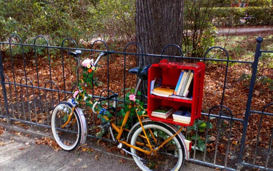 Bücher zum Leben FahrradBibliothek in Löbtau