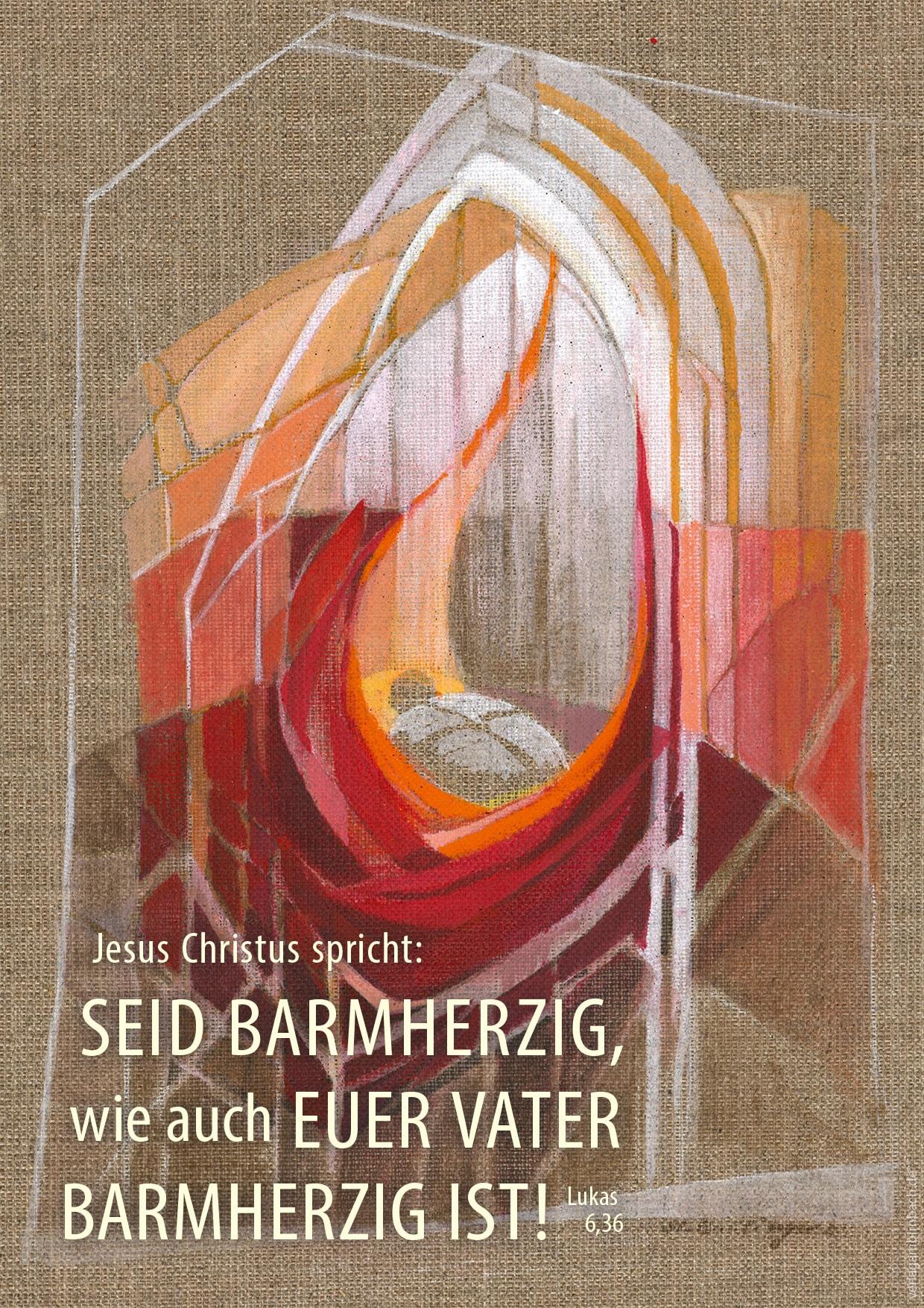 Jahreslosung 2021 (Verlag am Birnbach – Motiv von Stefanie Bahlinger, Mössingen; verlagambirnbach.de) Grafische Gestaltung der Jahreslosung 2021 (Verlag am Birnbach – Motiv von Stefanie Bahlinger, Mössingen; verlagambirnbach.de)