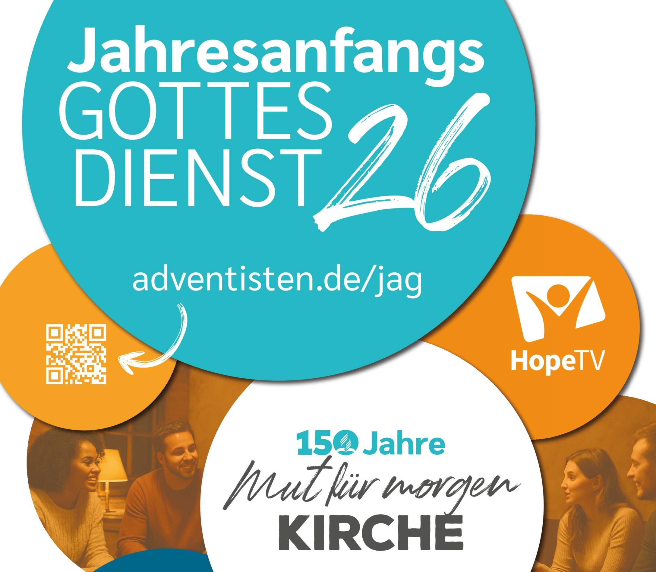 Jahresanfangs-Gottesdienst "Mut für Morgen Kirche"