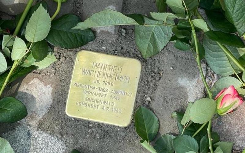 Ein Stolperstein für Herbert Schwalbe